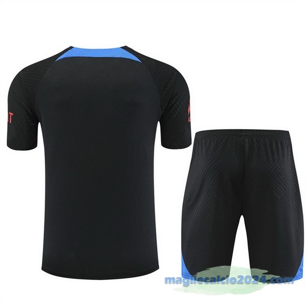 Formazione Set Completo Paris Saint Germain 2022 2023 Nero III Azul Poco Prezzo