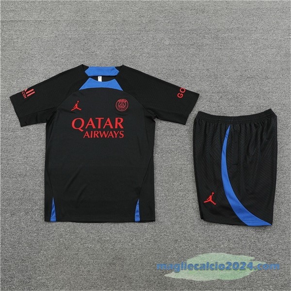 Formazione Set Completo Paris Saint Germain 2022 2023 Nero III Azul Poco Prezzo