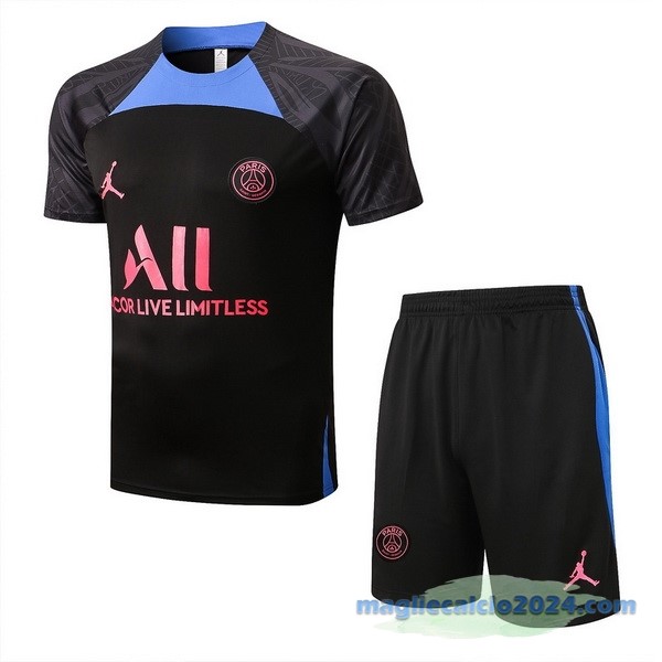 Formazione Set Completo Paris Saint Germain 2022 2023 Nero I Azul Poco Prezzo