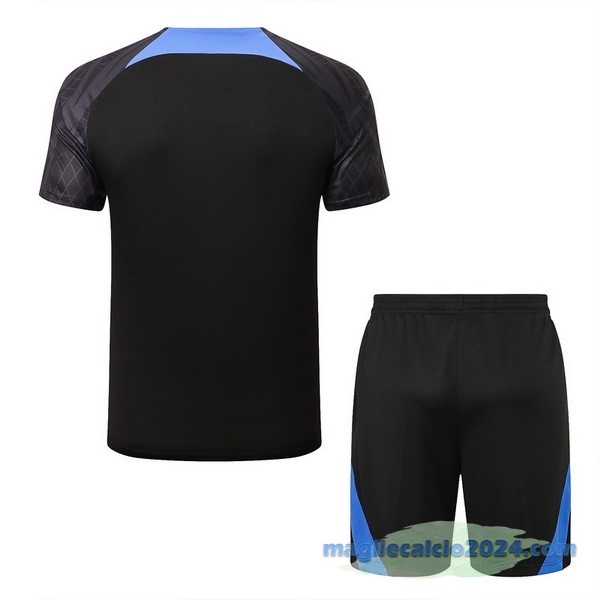 Formazione Set Completo Paris Saint Germain 2022 2023 Nero I Azul Poco Prezzo
