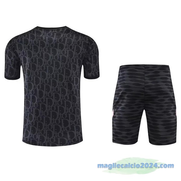 Formazione Set Completo Paris Saint Germain 2022 2023 Nero Rosa Poco Prezzo