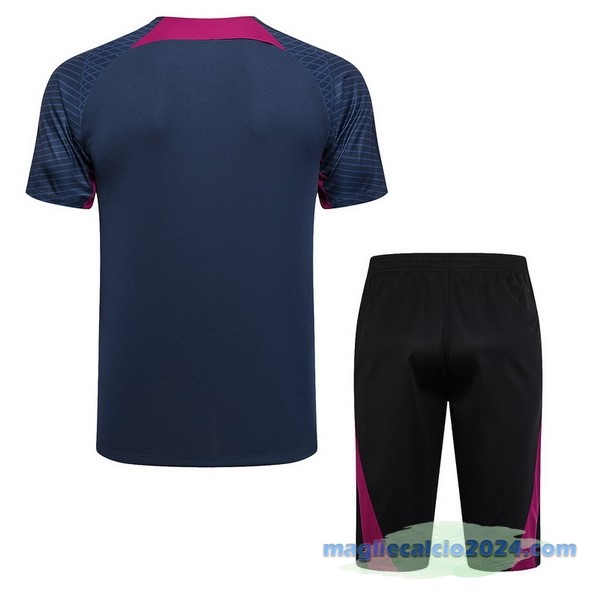 Formazione Set Completo Paris Saint Germain 2023 2024 Azul Navy Nero Poco Prezzo