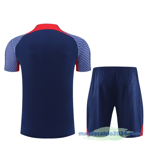 Formazione Set Completo Paris Saint Germain 2023 2024 Azul Rosso Poco Prezzo