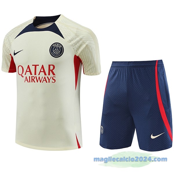 Formazione Set Completo Paris Saint Germain 2023 2024 Giallo I Azul Poco Prezzo