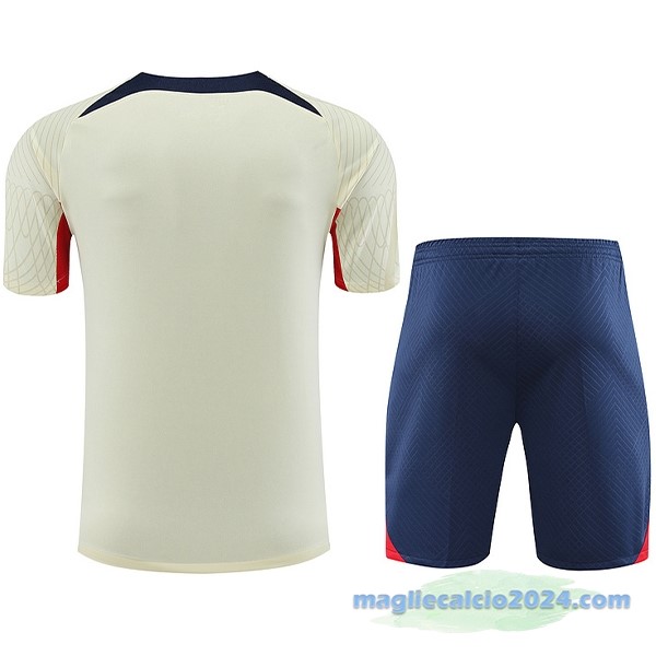 Formazione Set Completo Paris Saint Germain 2023 2024 Giallo I Azul Poco Prezzo