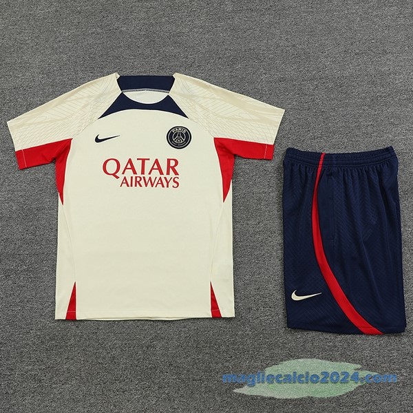 Formazione Set Completo Paris Saint Germain 2023 2024 Giallo I Azul Poco Prezzo