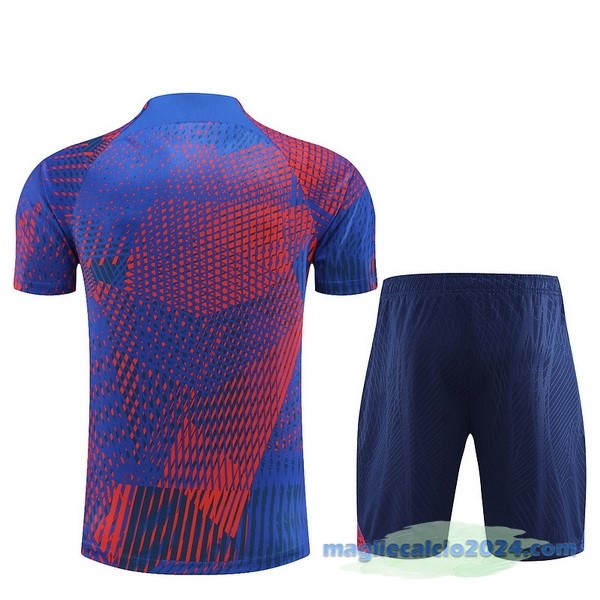 Formazione Set Completo Paris Saint Germain 2023 2024 Purpureo Azul Poco Prezzo