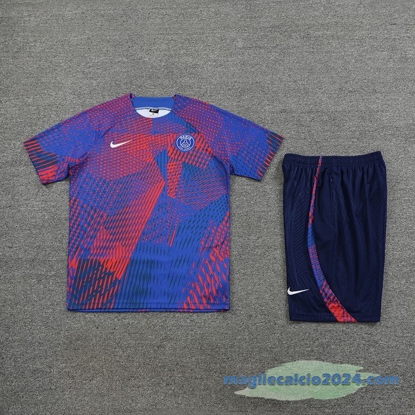 Formazione Set Completo Paris Saint Germain 2023 2024 Purpureo Azul Poco Prezzo