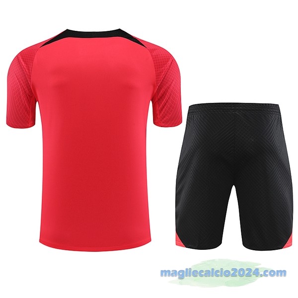 Formazione Set Completo Paris Saint Germain 2023 2024 Rosso I Nero Poco Prezzo
