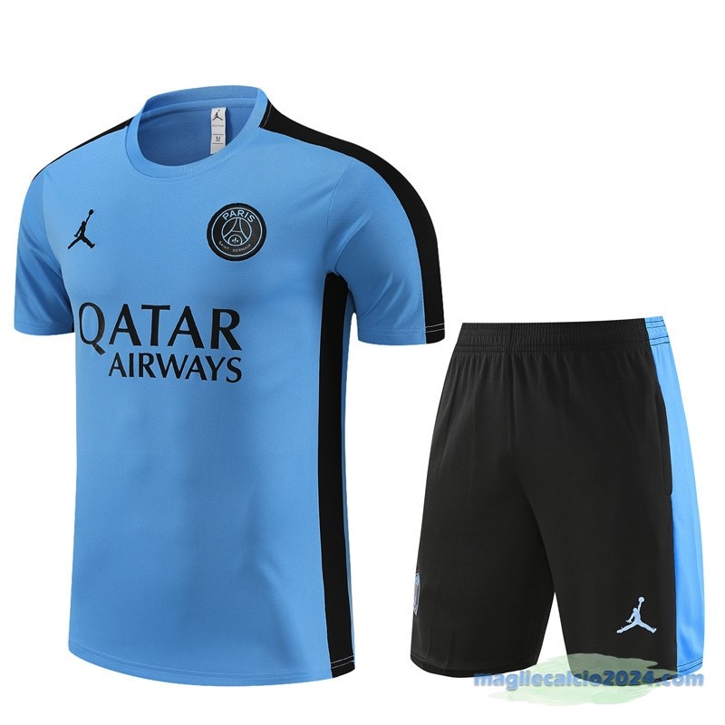 Formazione Set Completo Paris Saint Germain Bambino 2023 2024 Azul Nero Poco Prezzo