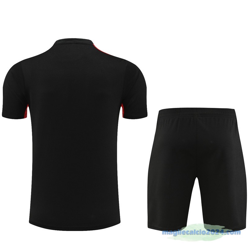 Formazione Set Completo Paris Saint Germain Bambino 2023 2024 Nero Rosso Poco Prezzo
