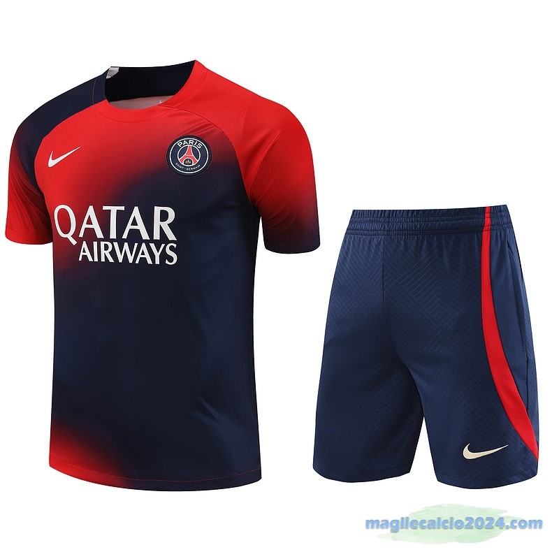Formazione Set Completo Paris Saint Germain Bambino 2023 2024 Rosso Azul Poco Prezzo