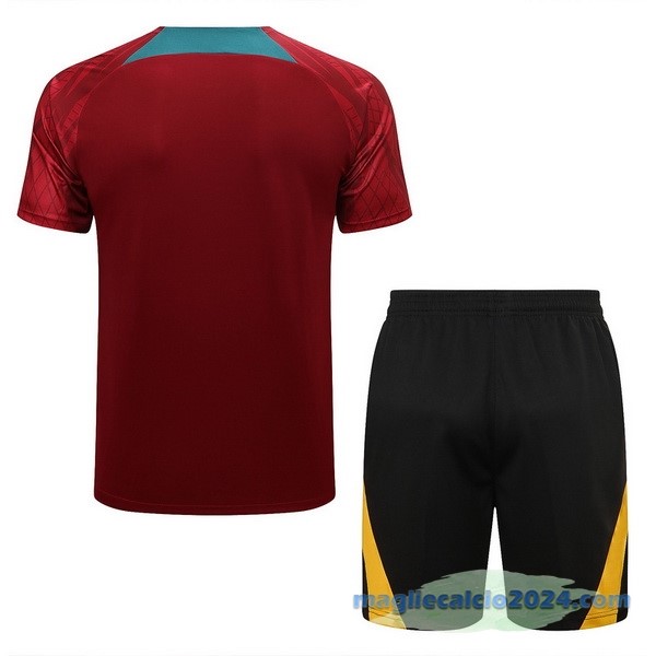 Formazione Set Completo Portogallo 2022 Rosso I Verde Nero Poco Prezzo