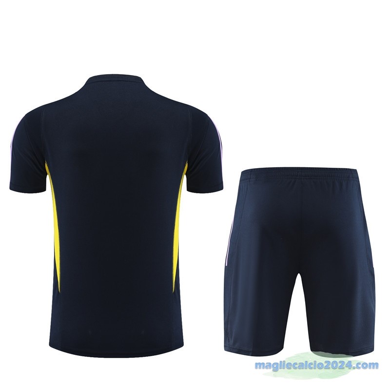 Formazione Set Completo Real Madrid Bambino 2023 2024 Azul Navy Giallo Poco Prezzo