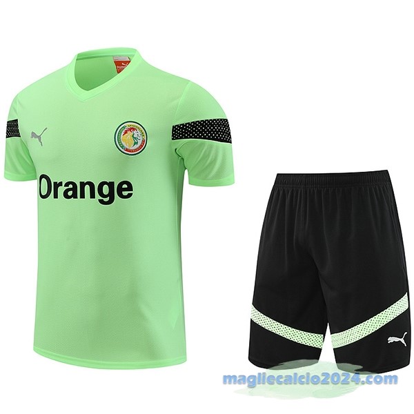 Formazione Set Completo Senegal 2023 Verde Nero Poco Prezzo