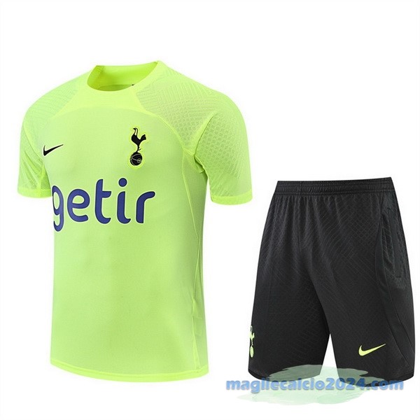 Formazione Set Completo Tottenham Hotspur 2022 2023 Giallo II Nero Poco Prezzo