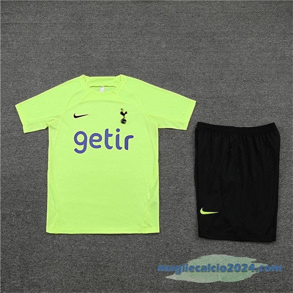 Formazione Set Completo Tottenham Hotspur 2022 2023 Giallo II Nero Poco Prezzo