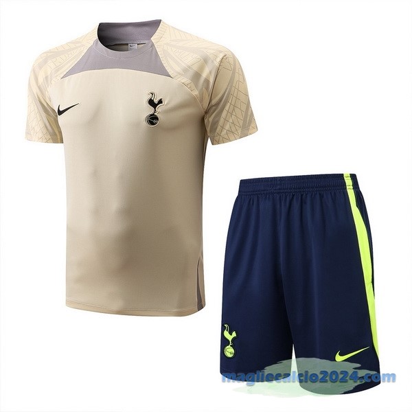 Formazione Set Completo Tottenham Hotspur 2022 2023 Giallo I Nero Poco Prezzo