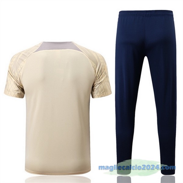 Formazione Set Completo Tottenham Hotspur 2022 2023 Giallo Nero Poco Prezzo