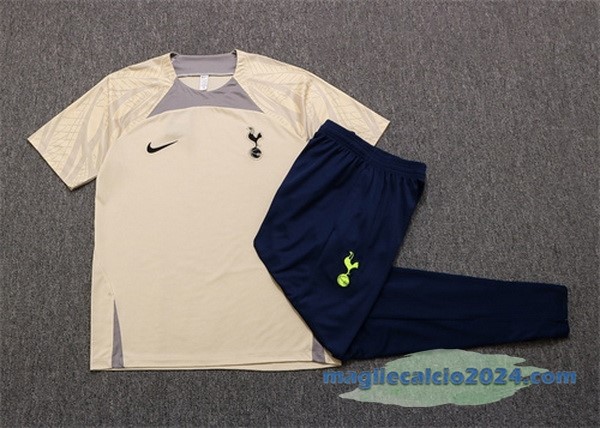 Formazione Set Completo Tottenham Hotspur 2022 2023 Giallo Nero Poco Prezzo