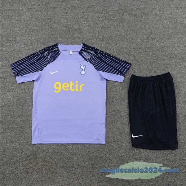 Formazione Set Completo Tottenham Hotspur 2023 2024 Purpureo Azul Poco Prezzo