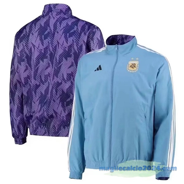 Giacca A vento Argentina 2023 Purpureo Azul Poco Prezzo