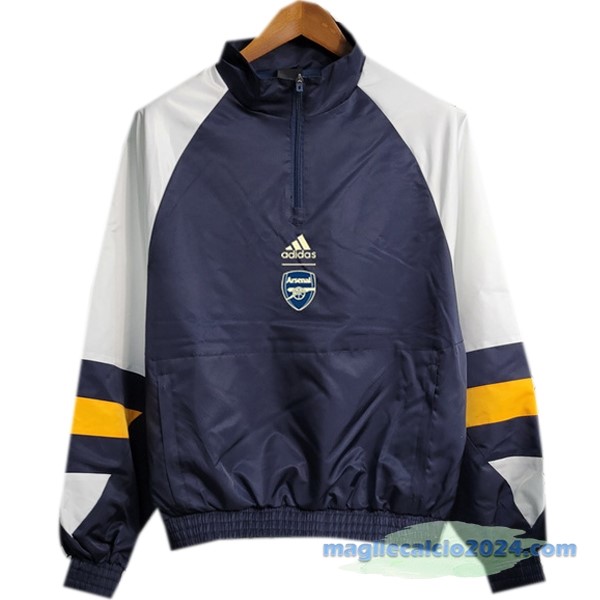 Giacca A vento Arsenal 2023 2024 Azul Navy Bianco Poco Prezzo