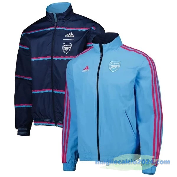 Giacca A vento Arsenal 2023 2024 Azul Poco Prezzo