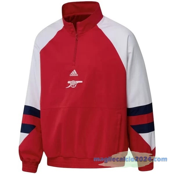 Giacca A vento Arsenal 2023 2024 Rosso I Bianco Poco Prezzo