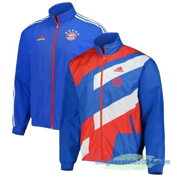 Giacca A vento Bayern Múnich 2023 2024 Azul Rosso Bianco Poco Prezzo
