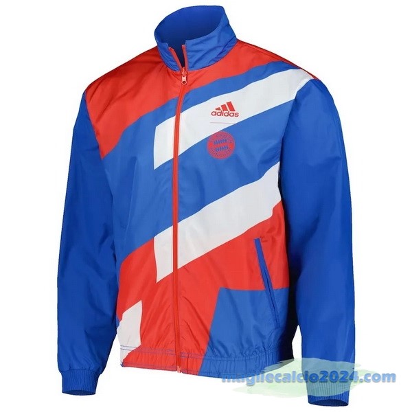 Giacca A vento Bayern Múnich 2023 2024 Azul Rosso Bianco Poco Prezzo