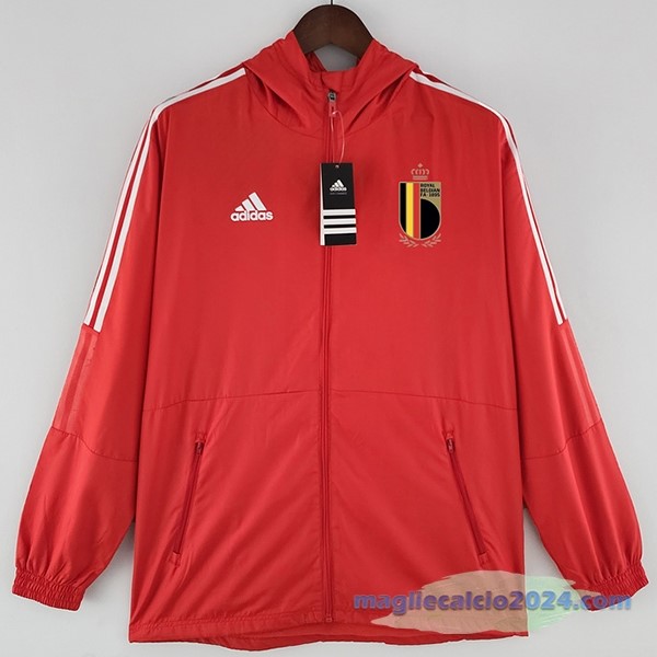 Giacca A vento Belgio 2022 Rosso Poco Prezzo