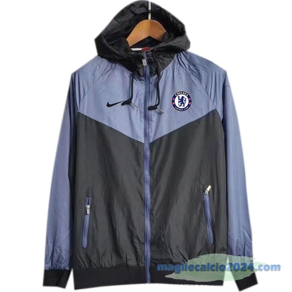Giacca A vento Chelsea 2023 2024 Azul Nero Poco Prezzo