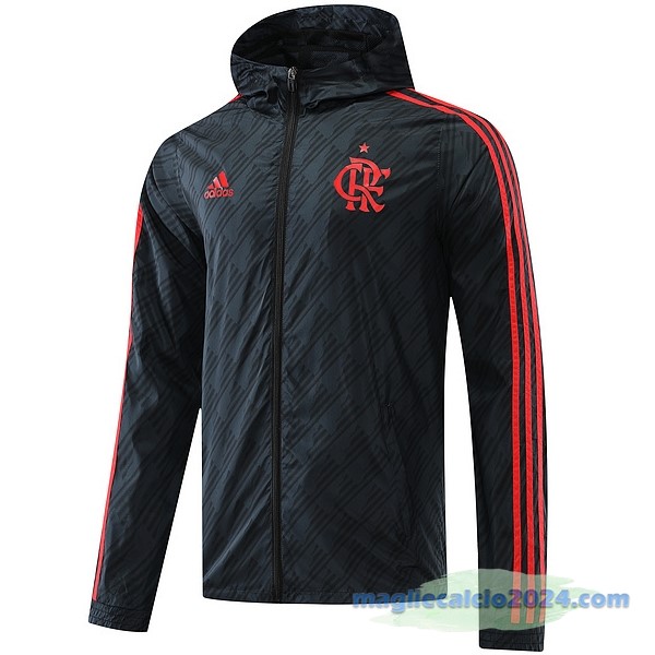 Giacca A vento Flamengo 2022 2023 Nero Rosso Poco Prezzo
