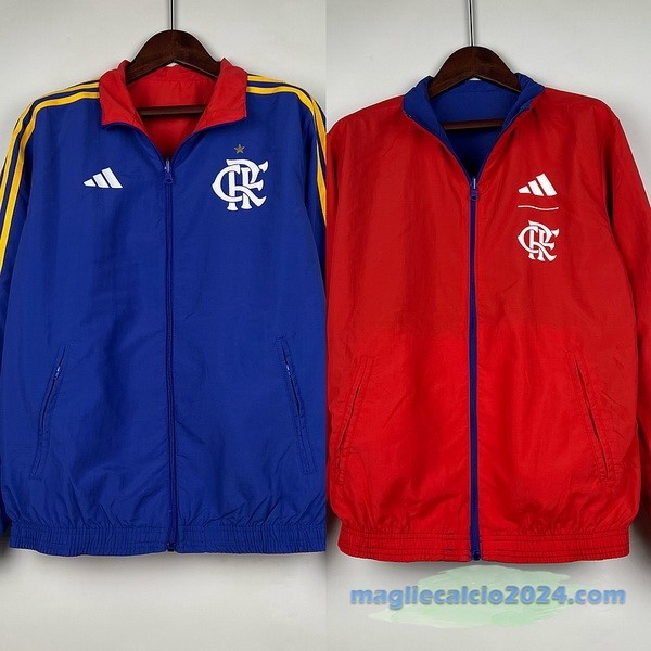 Giacca A vento Flamengo 2023 2024 Rosso Azul Poco Prezzo