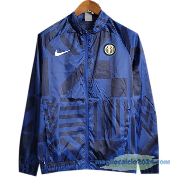 Giacca A vento Inter Milán 2023 2024 Azul Navy Poco Prezzo