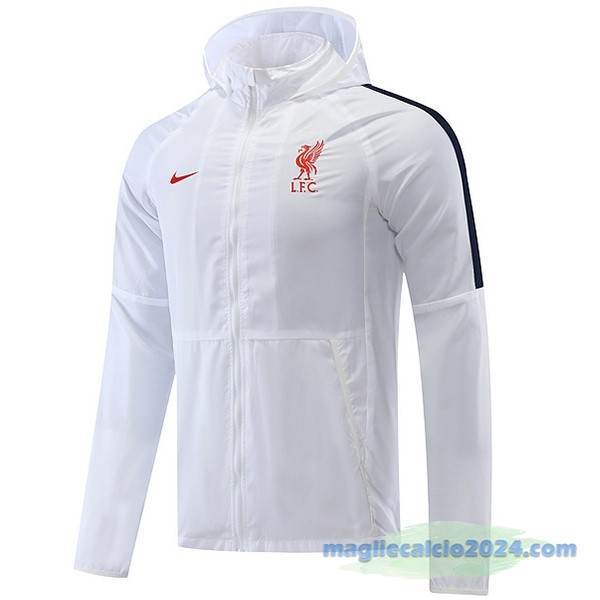 Giacca A vento Liverpool 2022 2023 Bianco Poco Prezzo