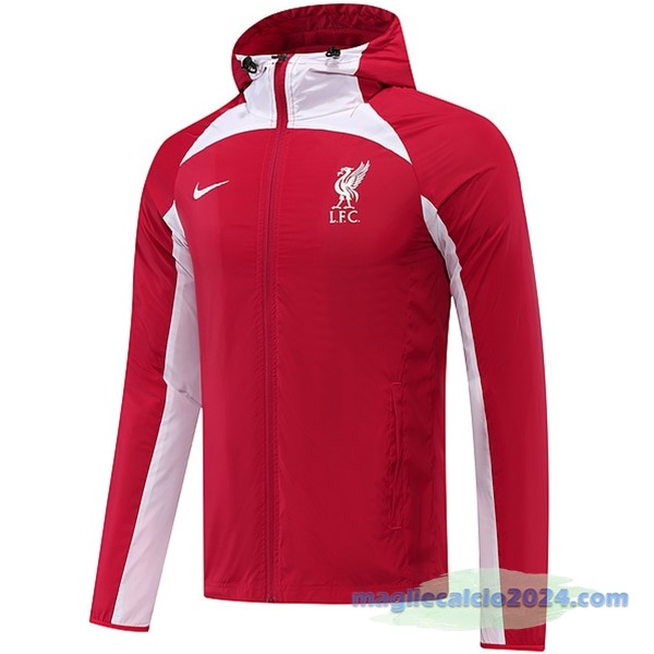 Giacca A vento Liverpool 2022 2023 Rosso Poco Prezzo