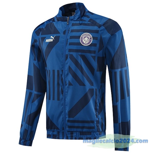 Giacca A vento Manchester City 2023 2024 Azul Poco Prezzo