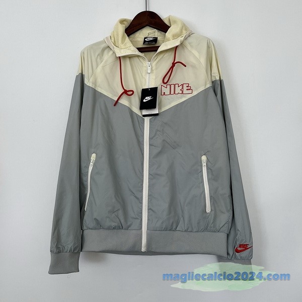 Giacca A vento Nike 2023 2024 Giallo Grigio Poco Prezzo