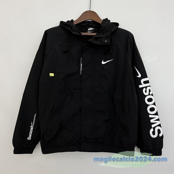 Giacca A vento Nike 2023 2024 Nero Poco Prezzo