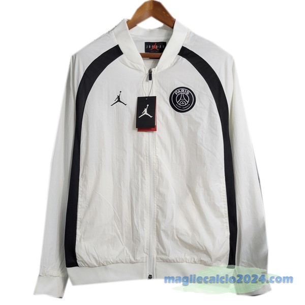 Giacca A vento Paris Saint Germain 2023 2024 Bianco Poco Prezzo