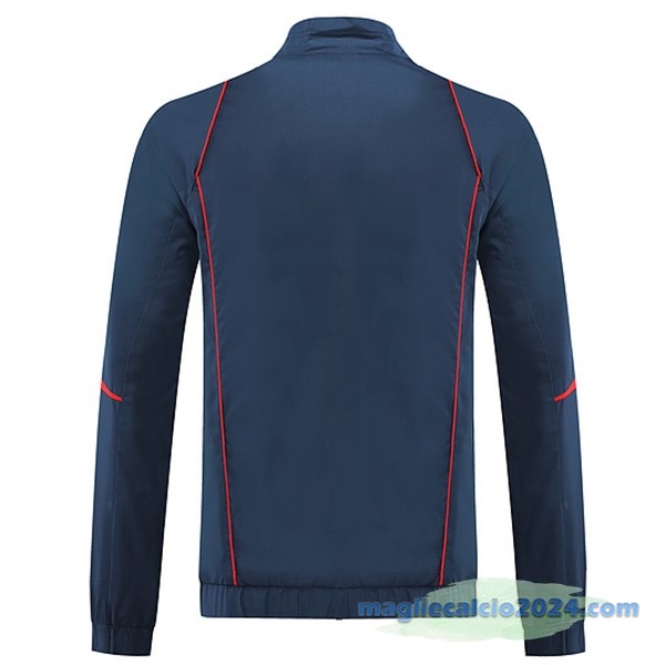 Giacca A vento São Paulo 2023 2024 Azul Navy Poco Prezzo