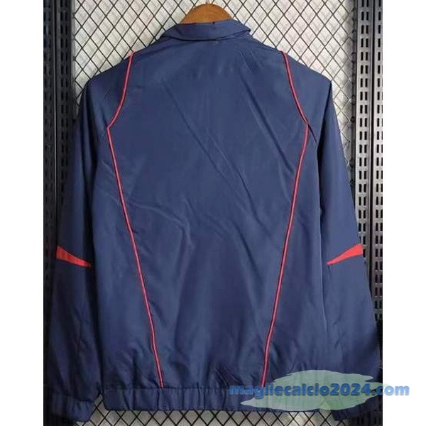 Giacca A vento São Paulo 2023 2024 Azul Navy Poco Prezzo