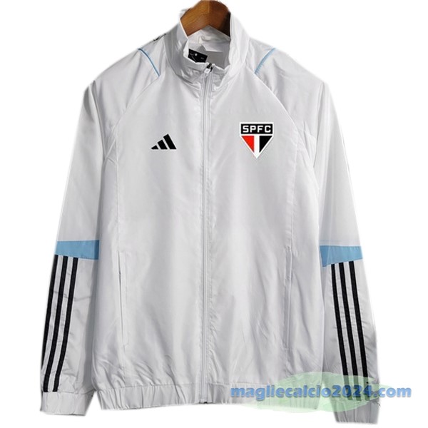 Giacca A vento São Paulo 2023 2024 Bianco Poco Prezzo