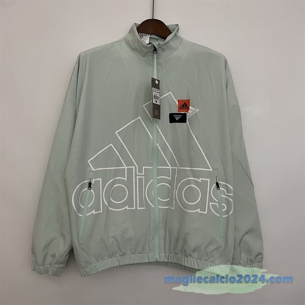 Giacca A vento adidas 2023 Verde Poco Prezzo