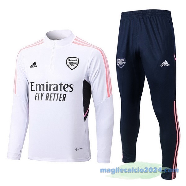 Giacca Arsenal 2022 2023 Bianco I Rosa Poco Prezzo