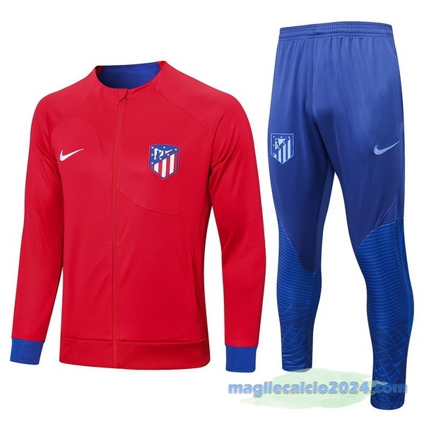 Giacca Atlético Madrid 2022 2023 Rosso Azul Poco Prezzo