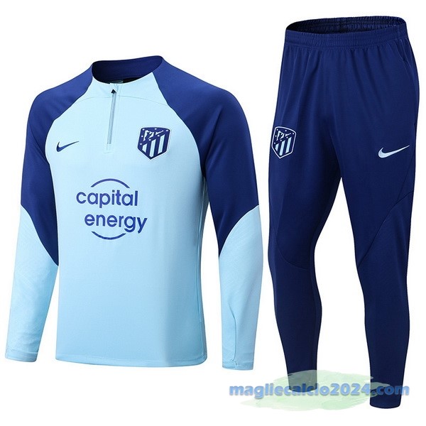 Giacca Bambino Atlético Madrid 2022 2023 III Azul Poco Prezzo