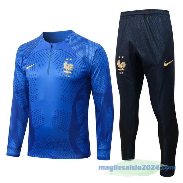 Giacca Bambino Francia 2022 Azul Poco Prezzo